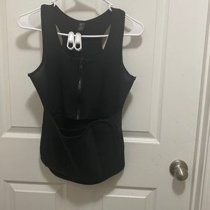 Compression workout sweat top. Never wore